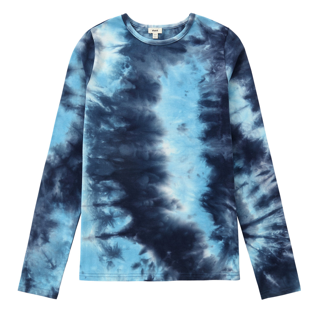 Duet Blue Tie Dye Tee