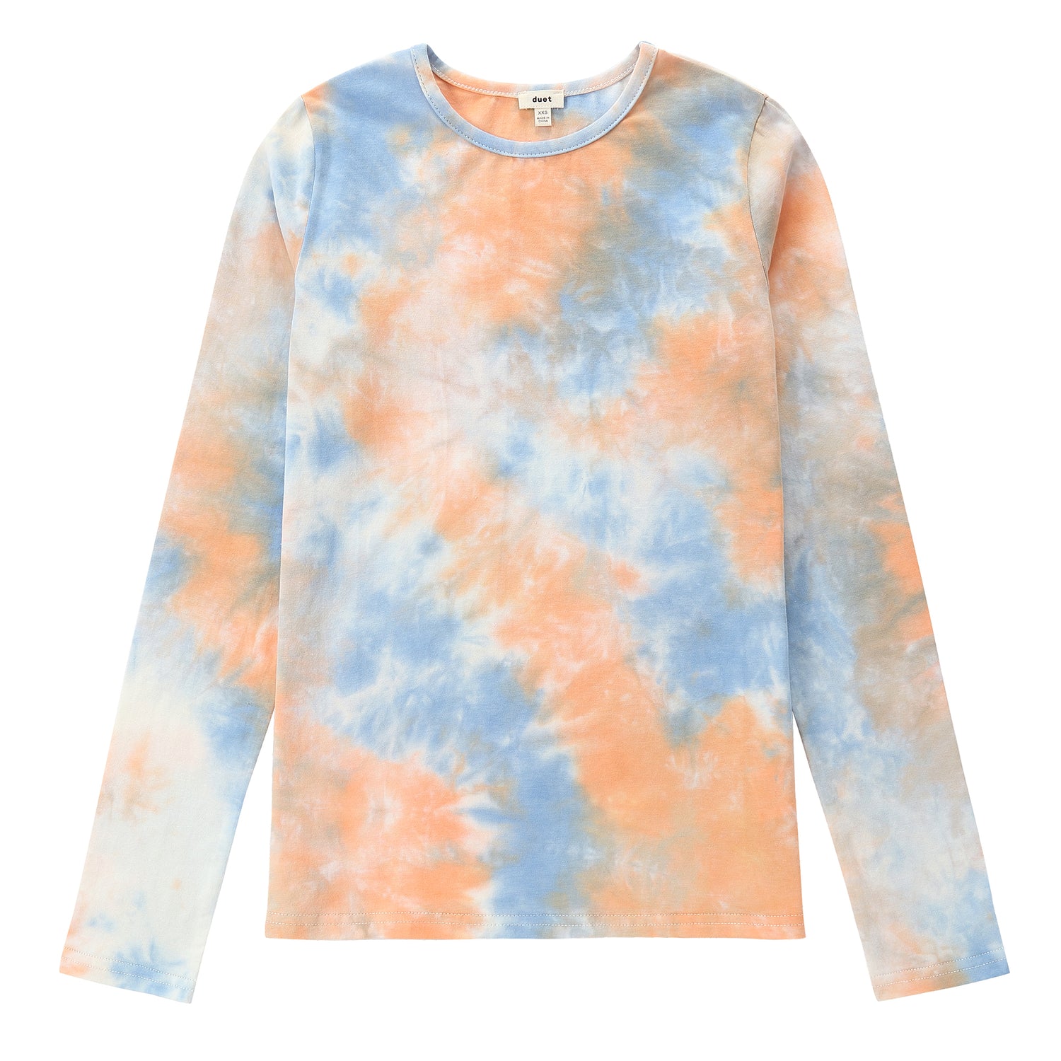 Duet Orange Tie Dye Tee