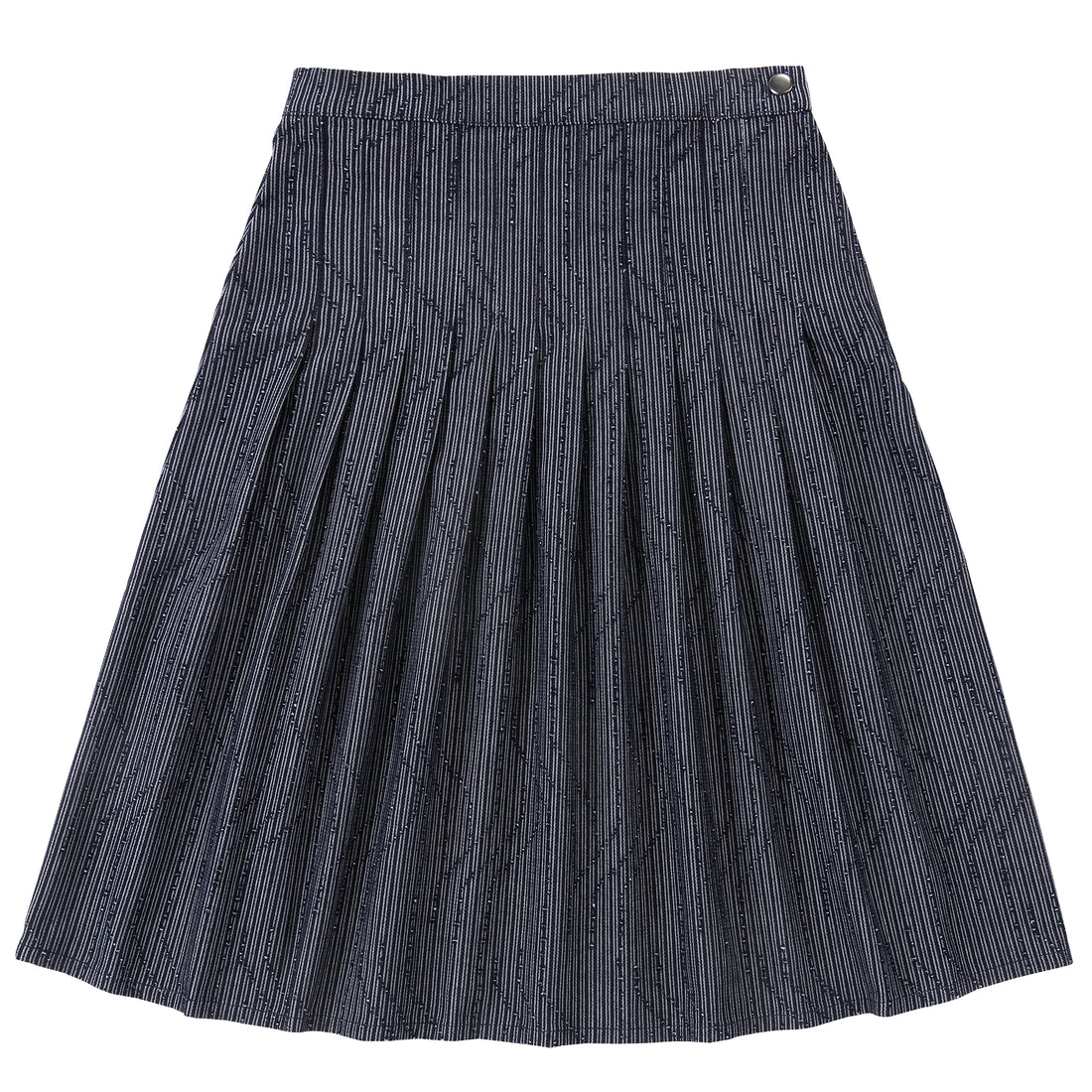 Denim Striped Skirt