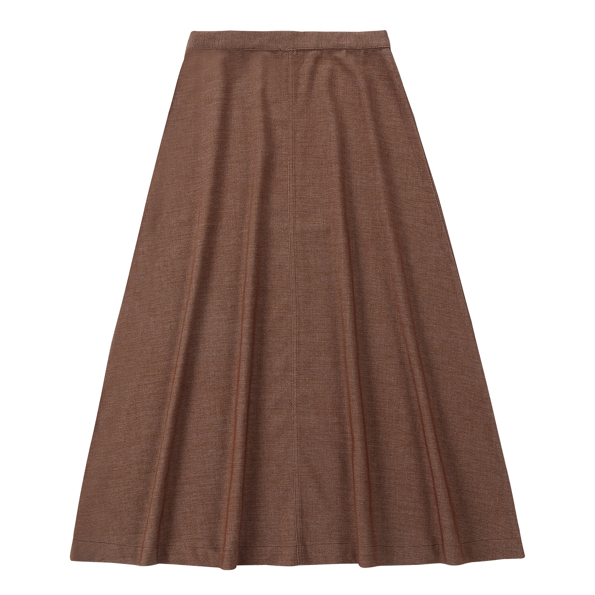 Duet Brown Twill Skirt