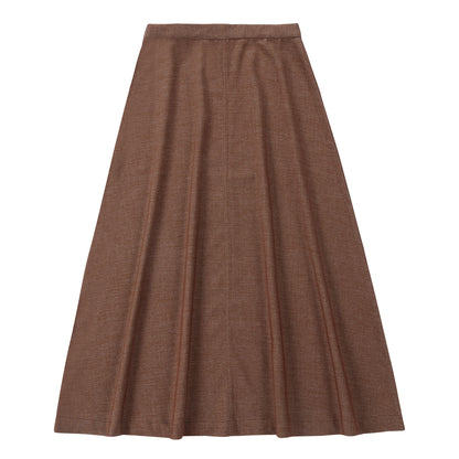Duet Brown Twill Skirt