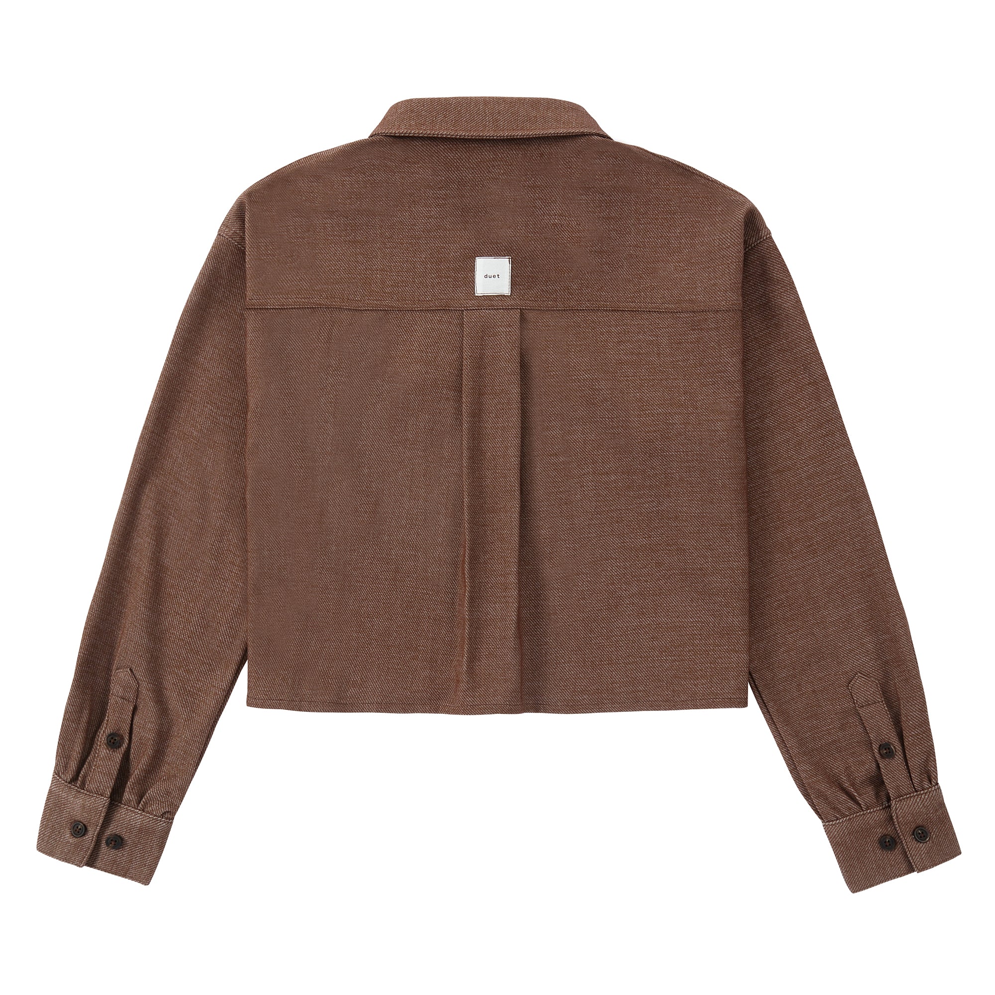 Duet Brown Twill Blouse