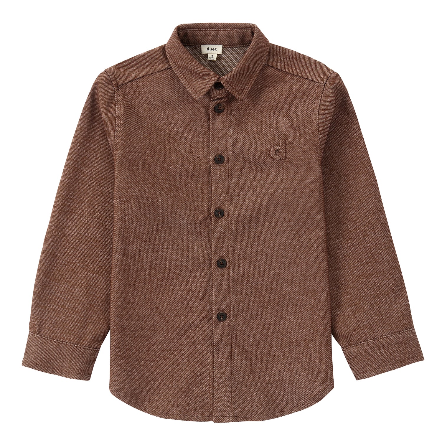 Duet Brown Twill Shirt