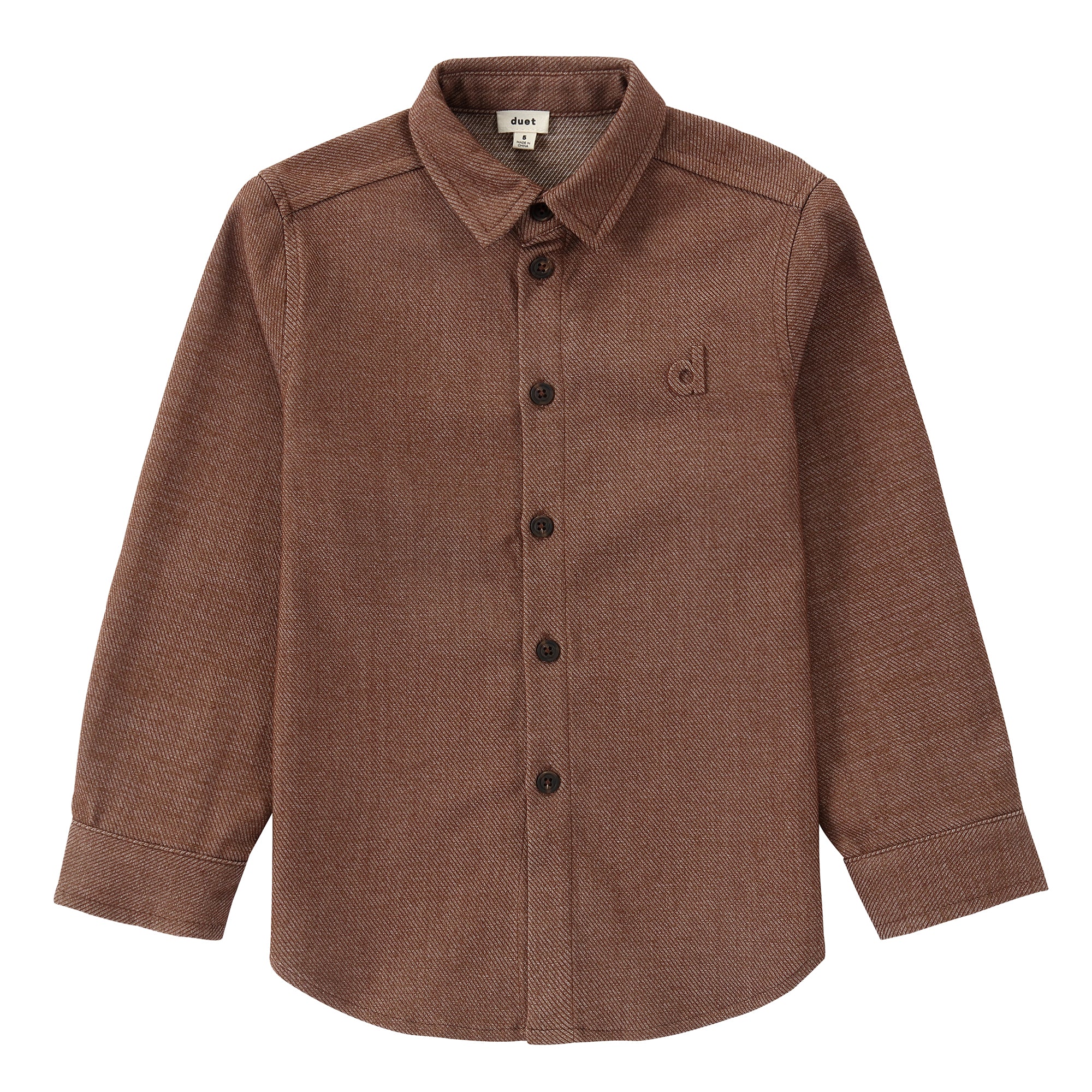 Duet Brown Twill Shirt