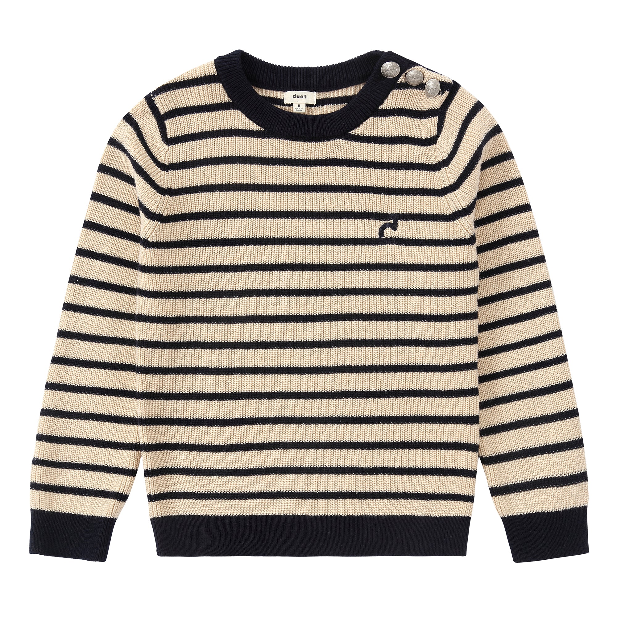 Duet Striped Knit Sweater