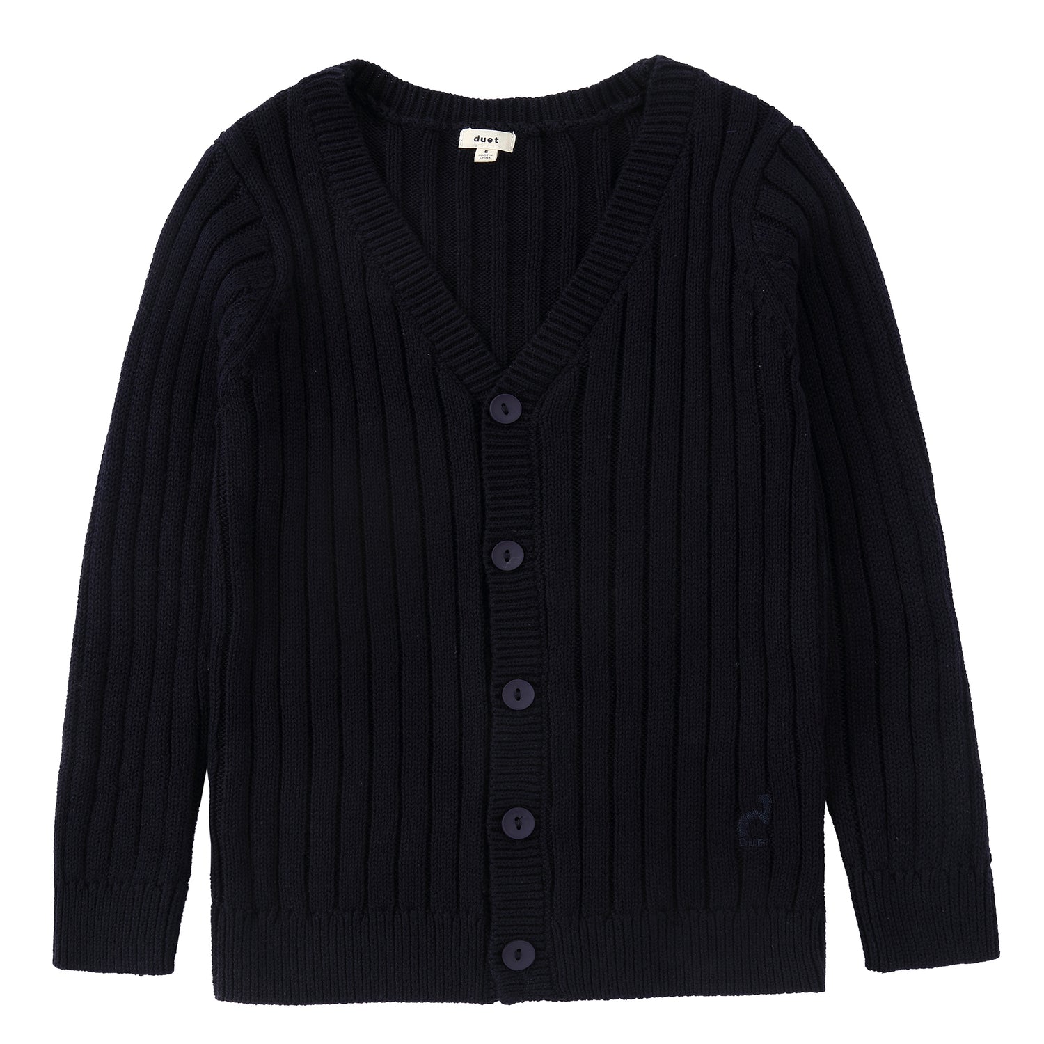 Duet Navy Knit Cardigan