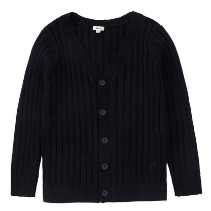 Duet Navy Knit Cardigan