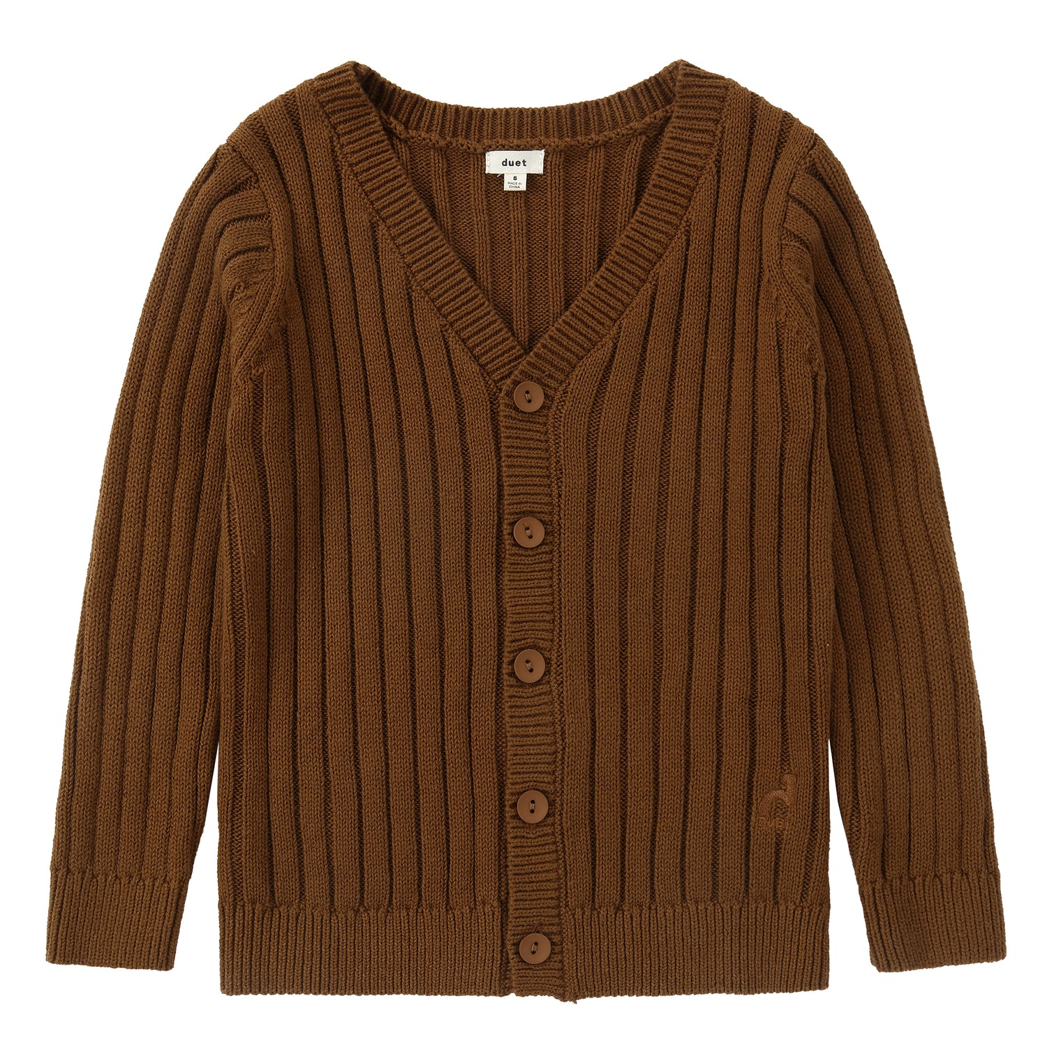 Duet Camel Knit Cardigan