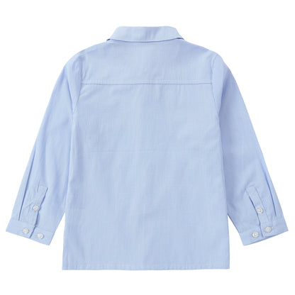Duet Pinstriped Blue Shirt