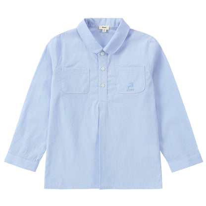 Duet Pinstriped Blue Shirt