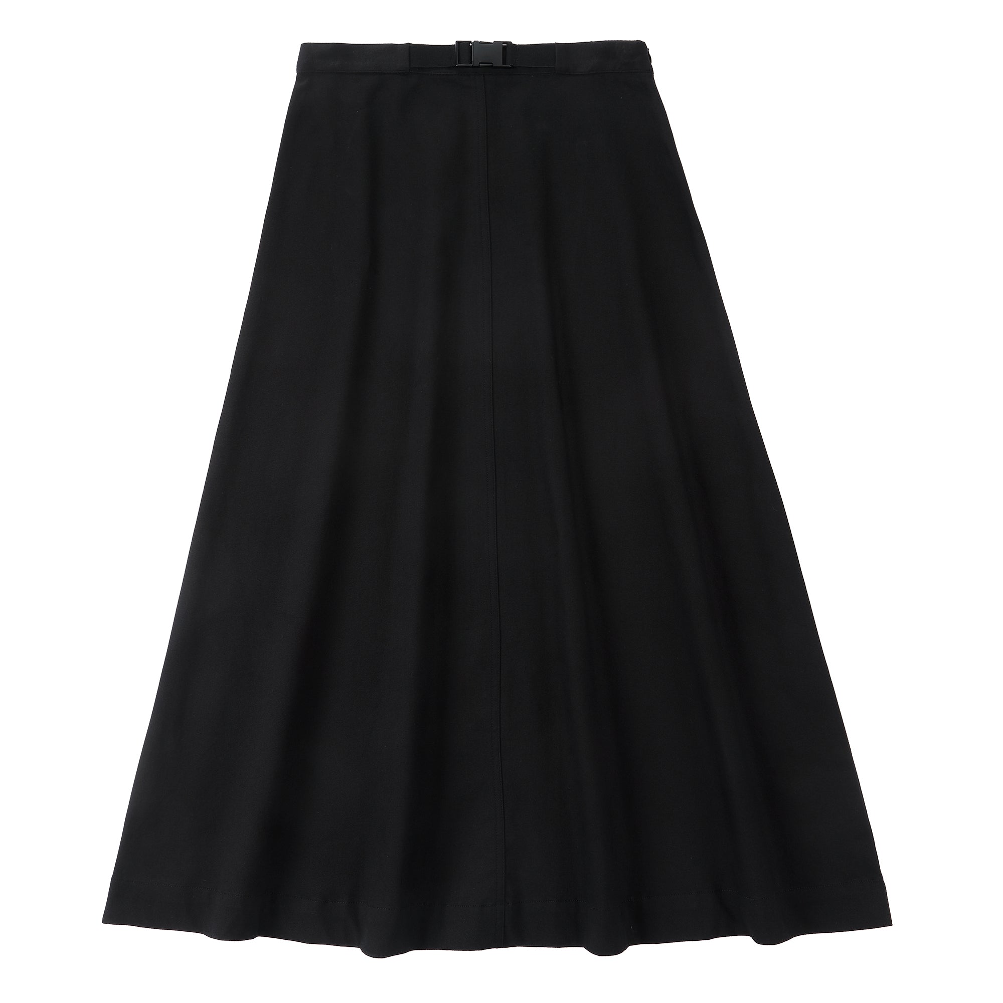 Eleve Black Buckle Skirt