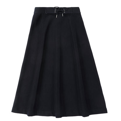 Eleve Dark Denim Skirt