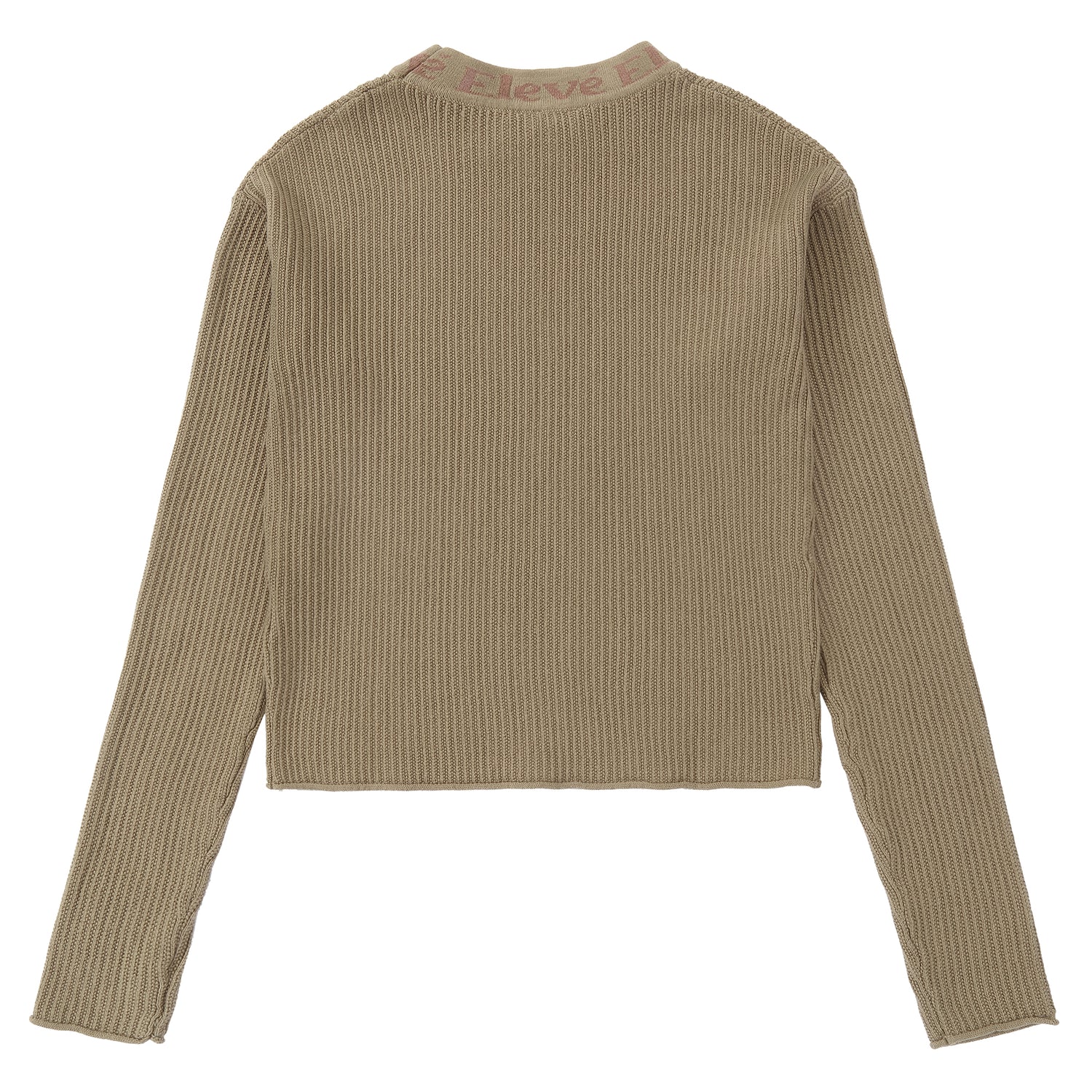 Eleve Tan Knit Sweater