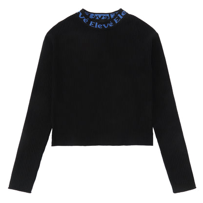 Eleve Black Knit Sweater