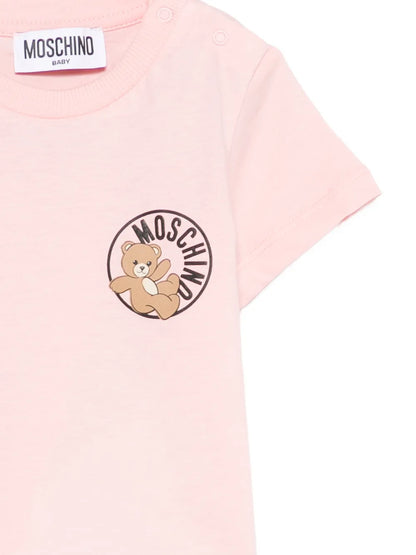 Moschino Baby Bonbon Pink T-Shirt Addition