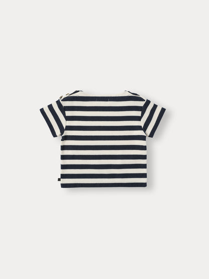 Bene Bene Marine Button T-Shirt