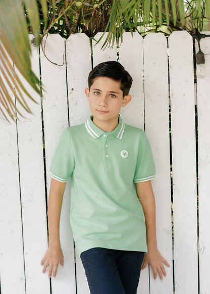 Duet Boys Green  Polo