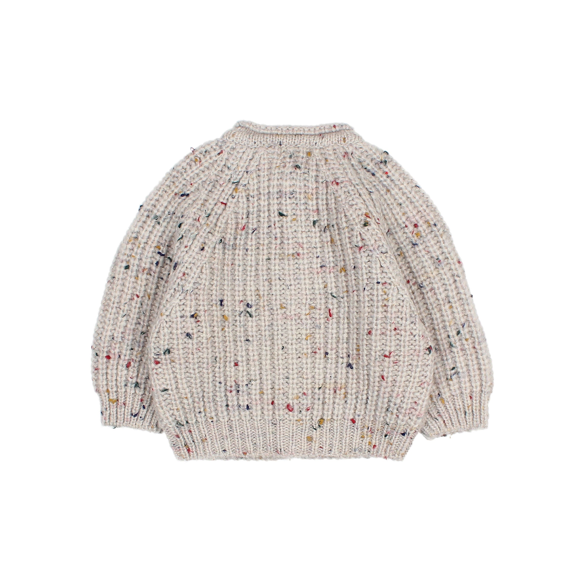 Buho Baby Pearl Grey Botonato Cardigan
