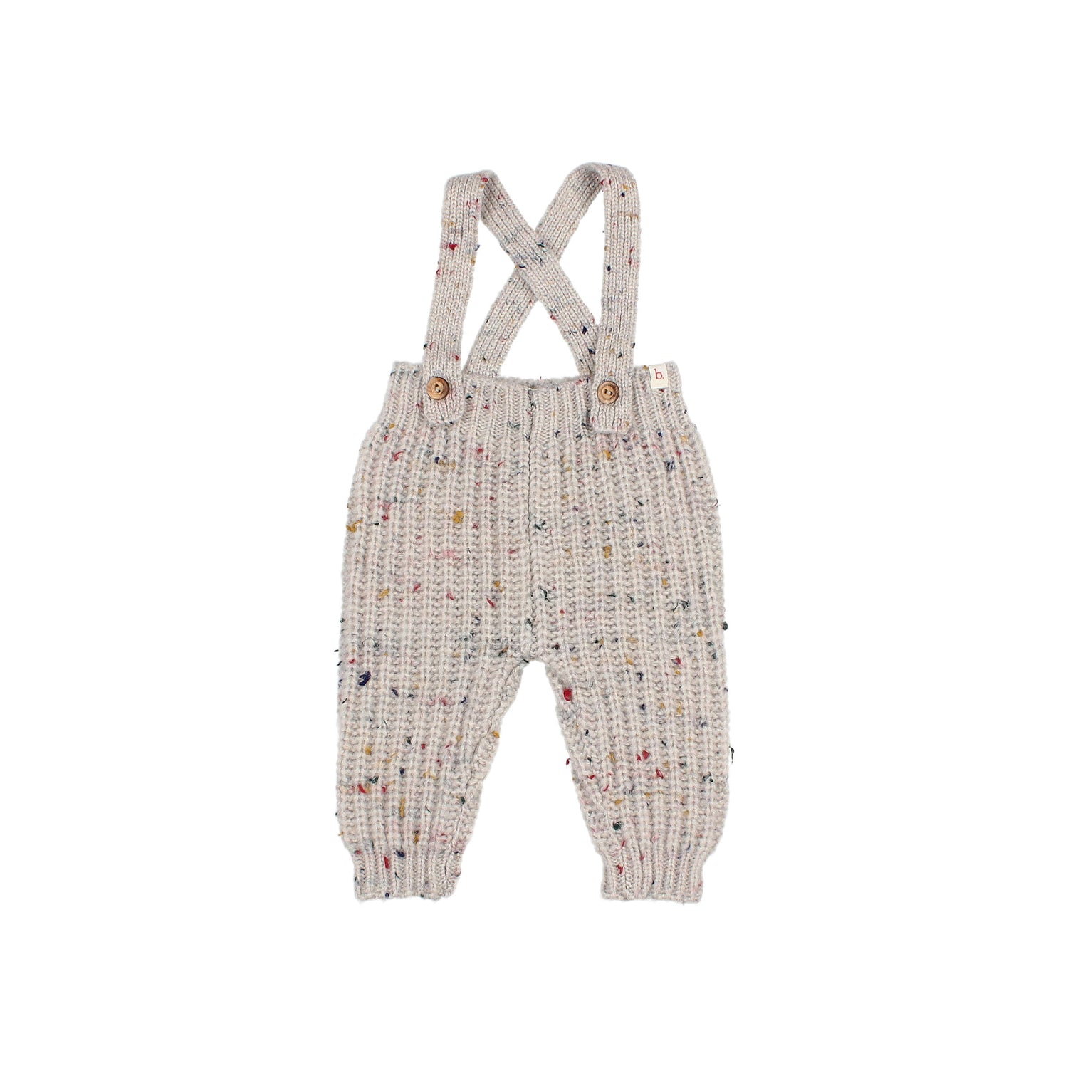 Buho Baby Pearl Grey Botonato Jumpsuit