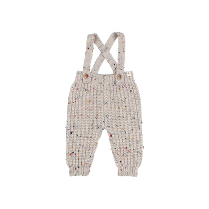 Buho Baby Pearl Grey Botonato Jumpsuit