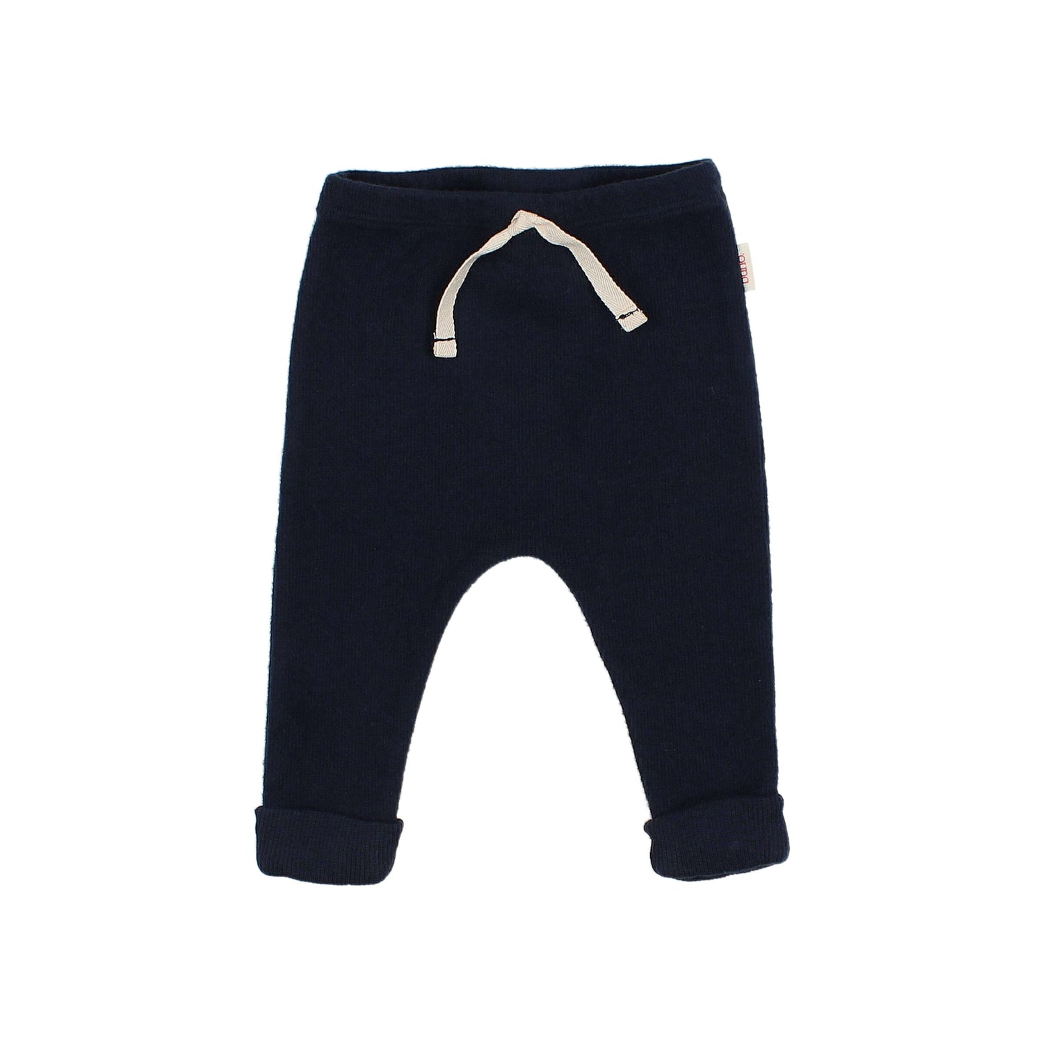 Buho Baby Navy Soft Rib Legging