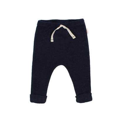 Buho Baby Navy Soft Rib Legging