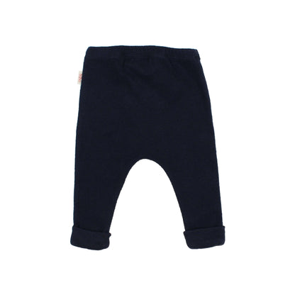 Buho Baby Navy Soft Rib Legging