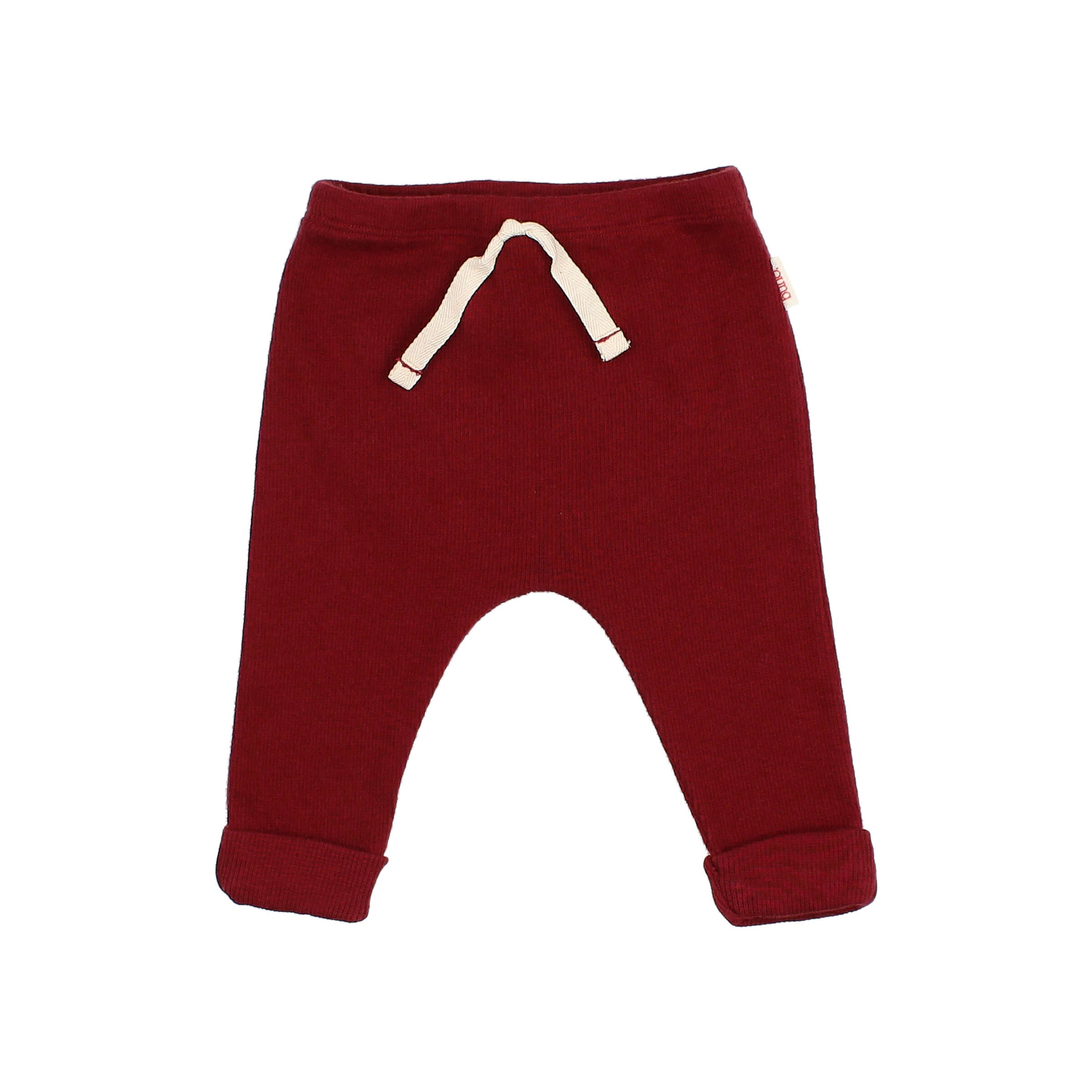 Buho Baby Pomegranate Soft Rib Legging