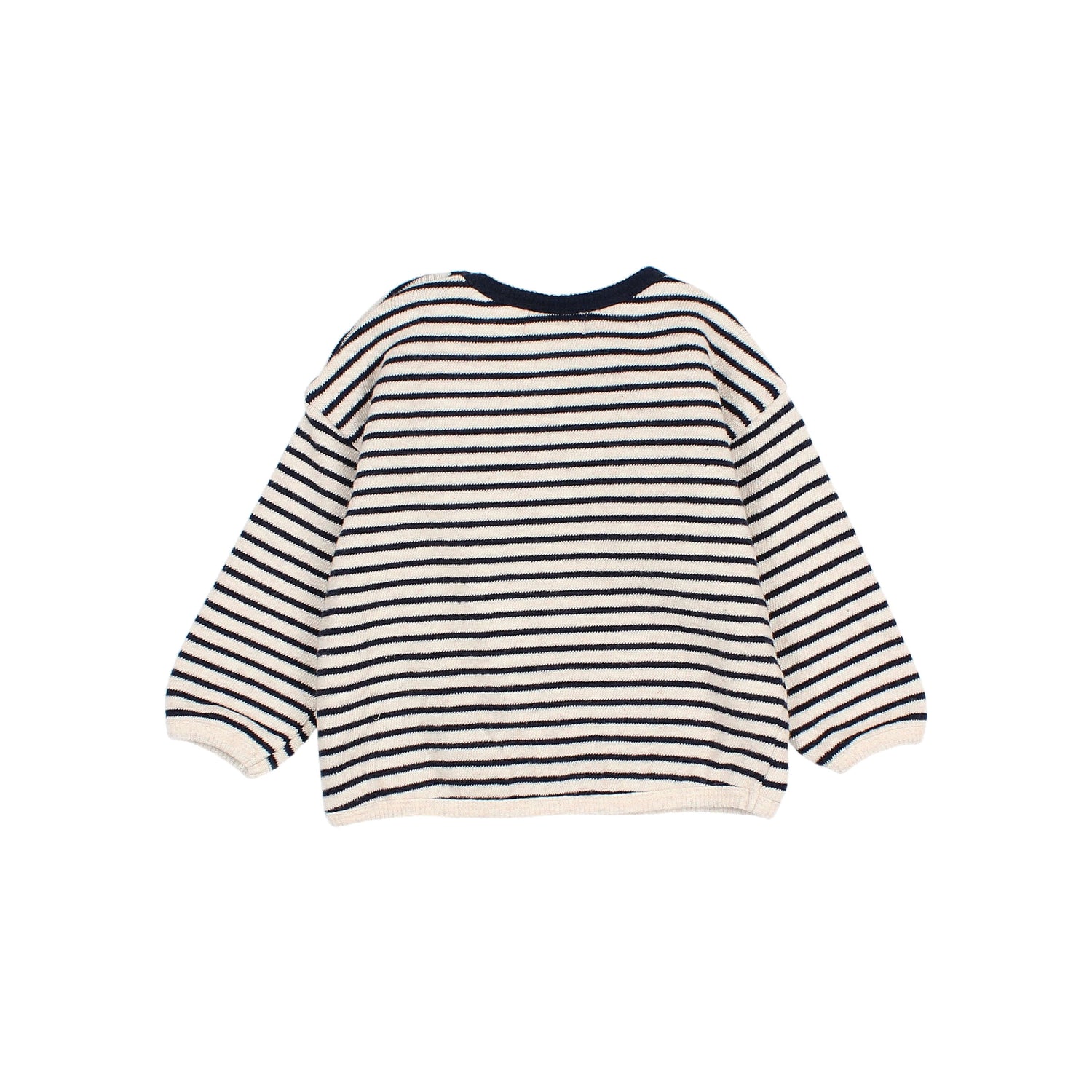 Buho Baby Navy Soft Stripes Sweatshirt