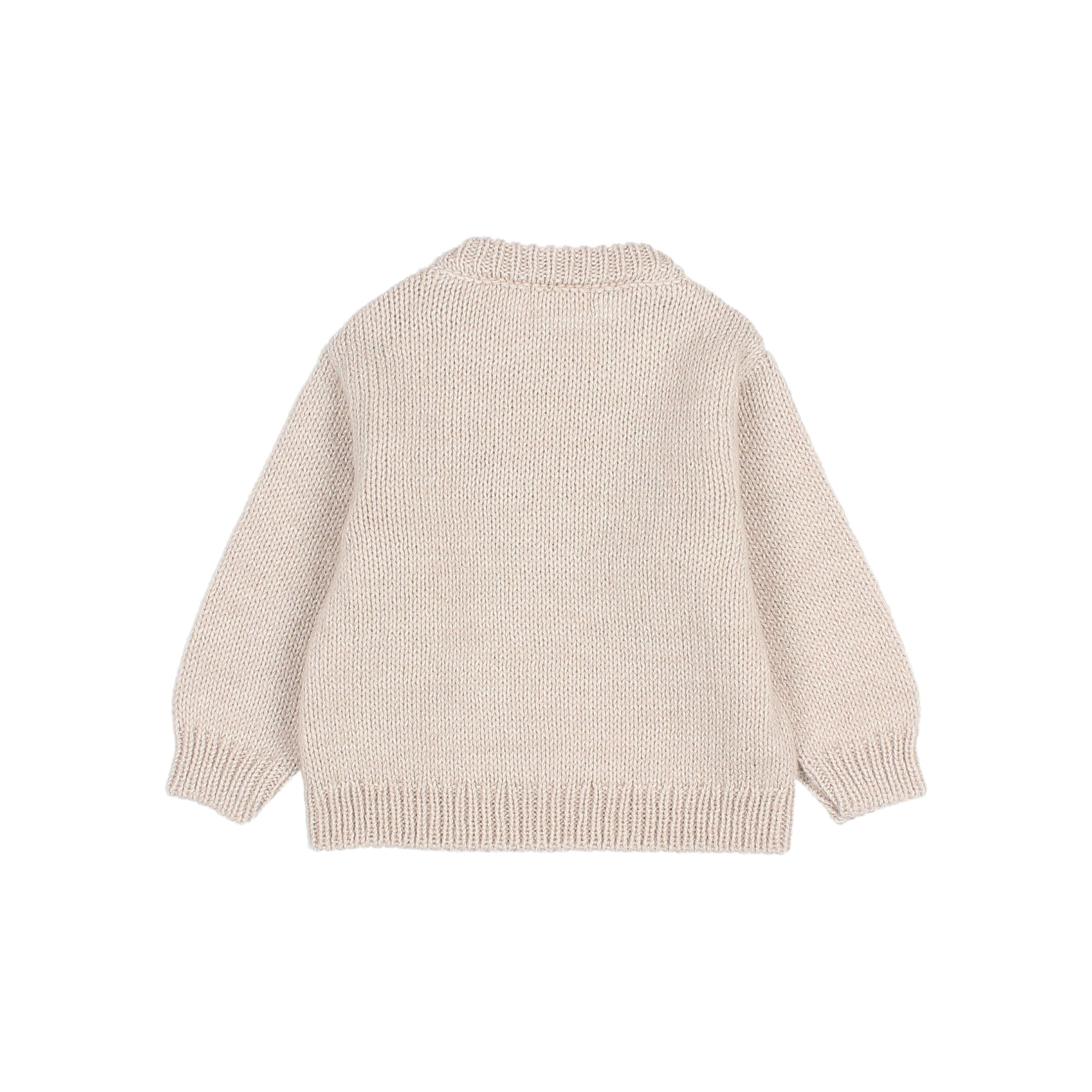 Buho Baby Natural Whale Sweater