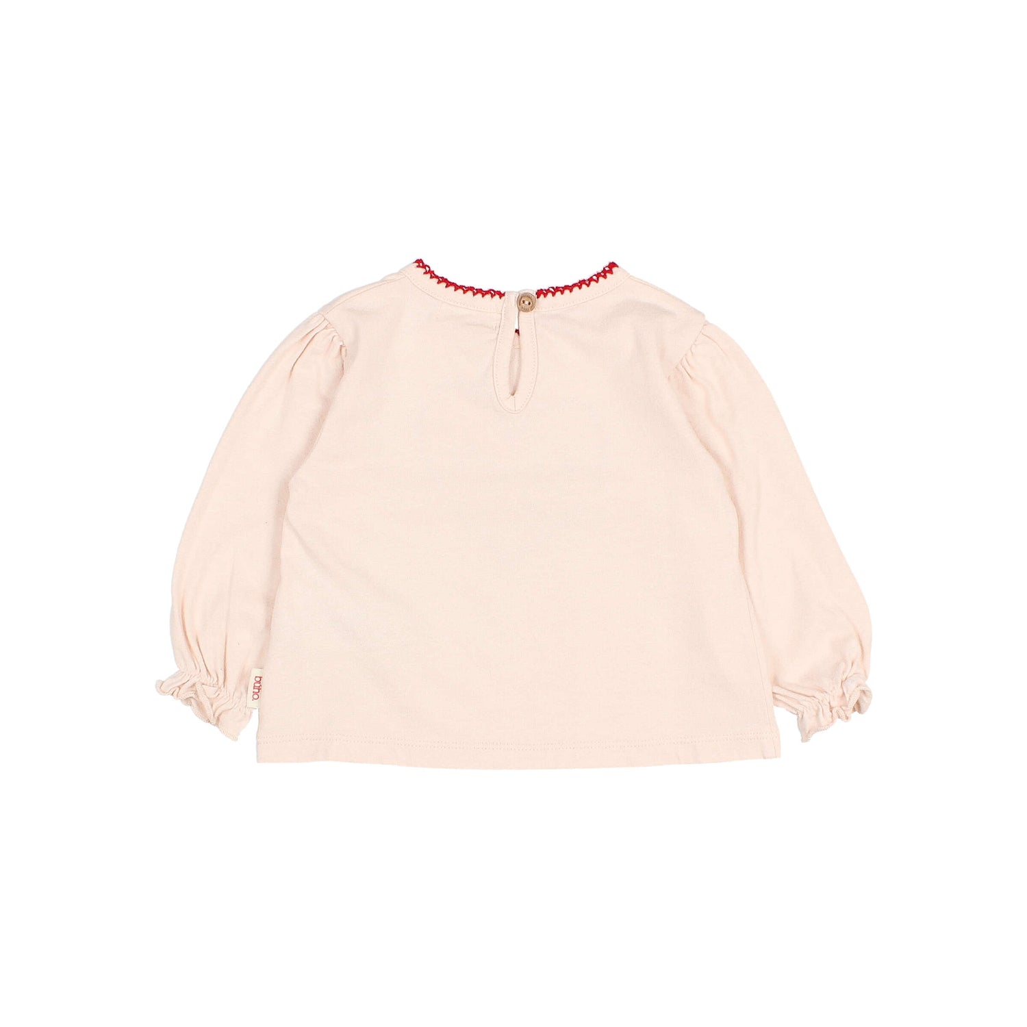 Buho Baby Cream Pink Cuore T-Shirt