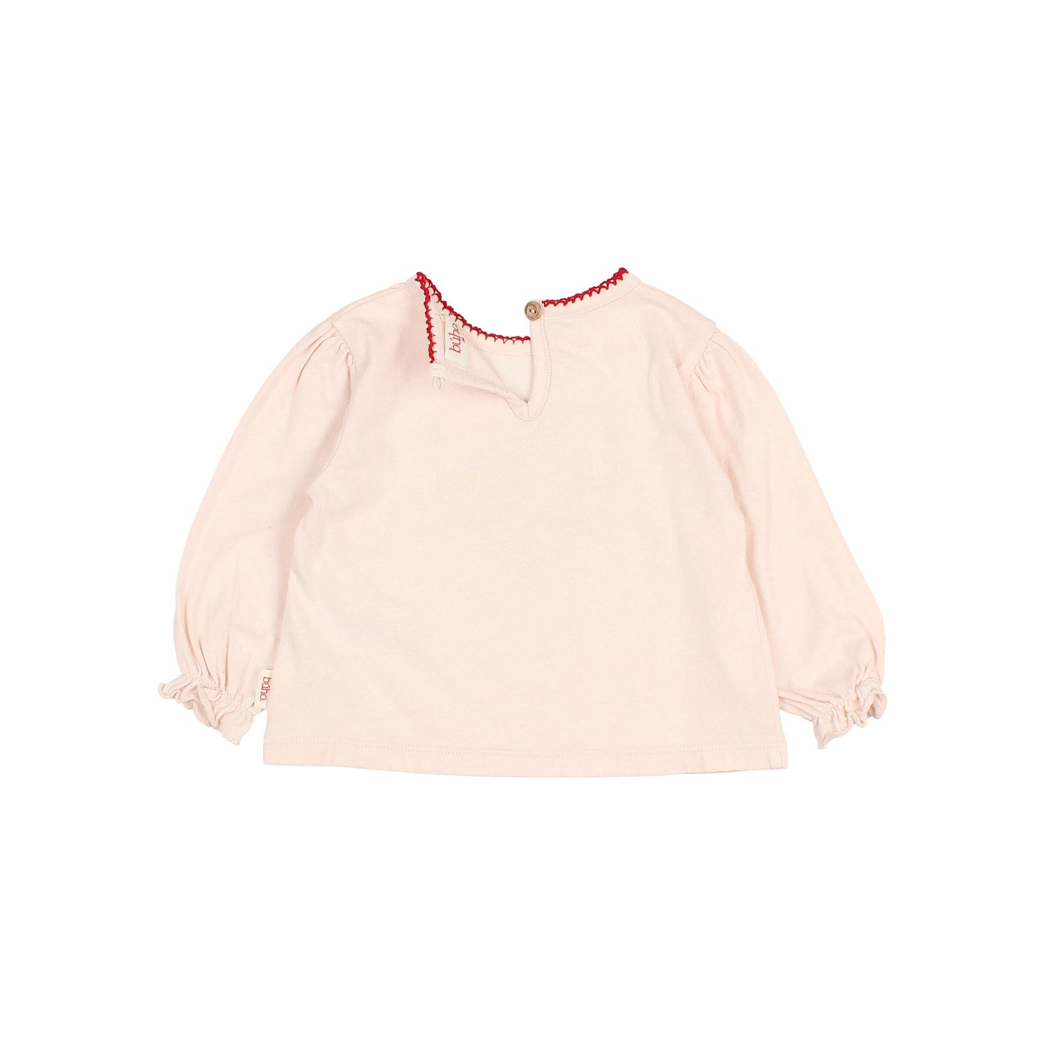 Buho Baby Cream Pink Cuore T-Shirt