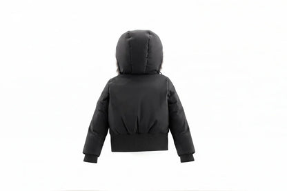 Pramie Black Poodle Bomber Jacket