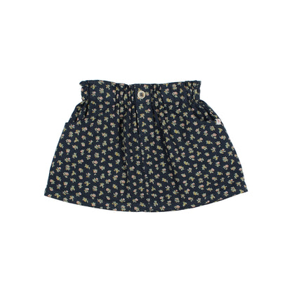 Buho Girls Navy Cottage Midi Skirt