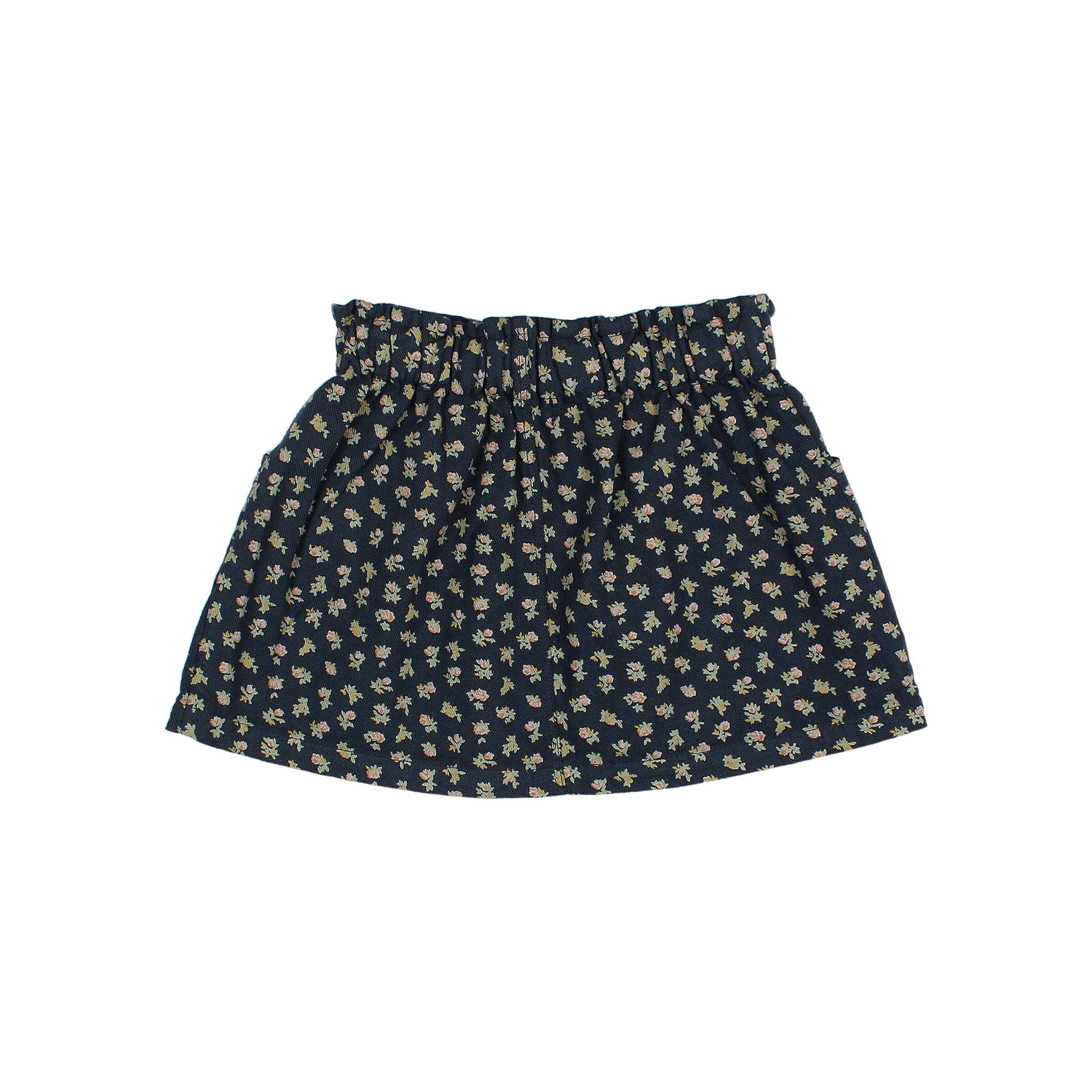 Buho Girls Navy Cottage Midi Skirt