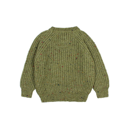 Buho Boys Green Tea Botonato Sweater
