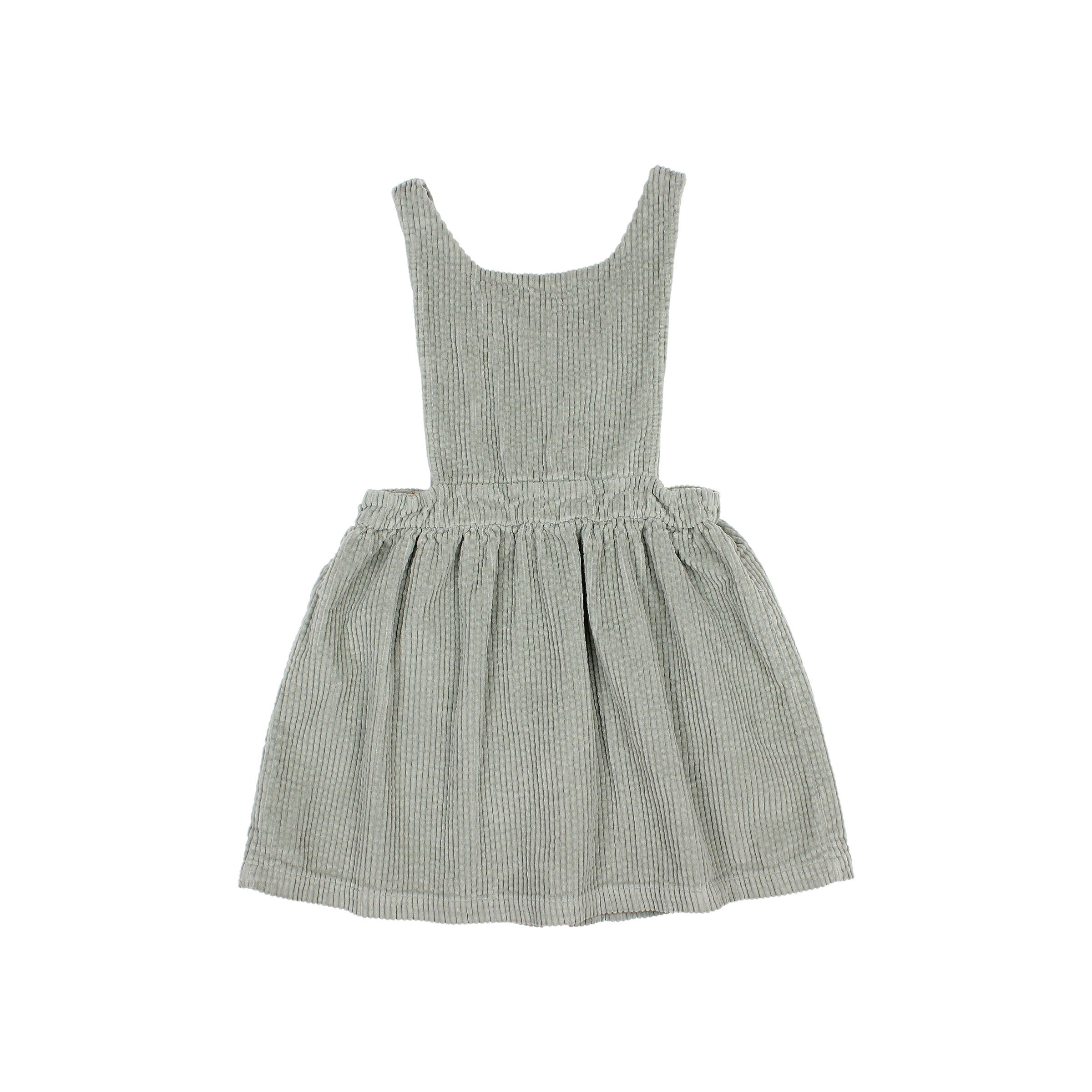 Buho Girls Eucalyptus Corduroy Dress