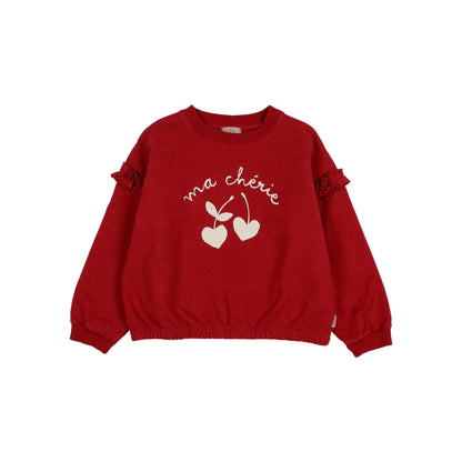 Buho Girls Cherry Chérie Sweatshirt