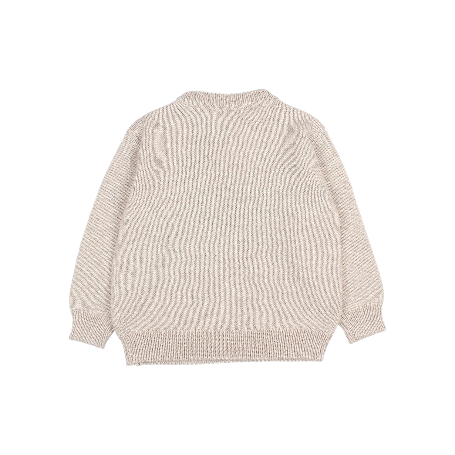 Buho Girls Natural Whale Sweater