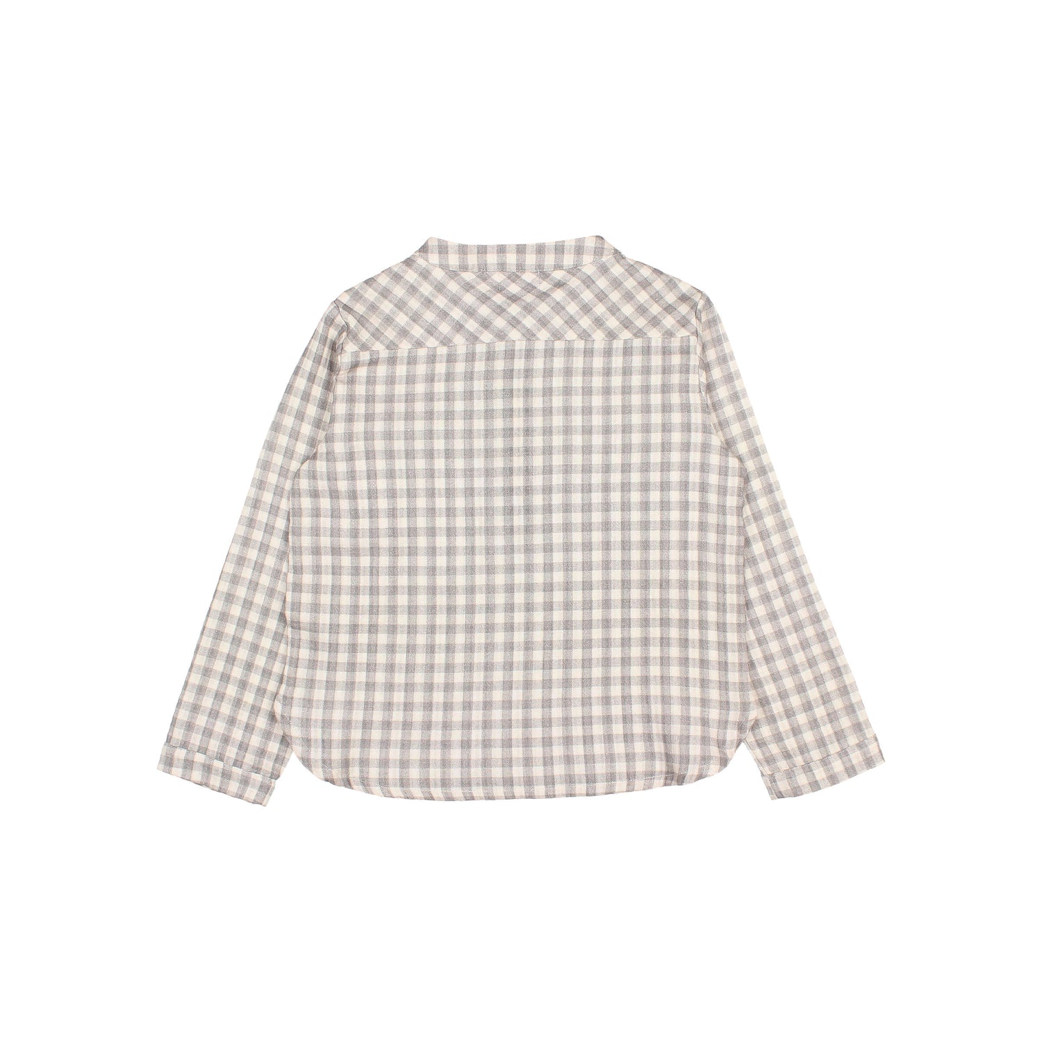 Buho Boys Grey Vichy Shirt