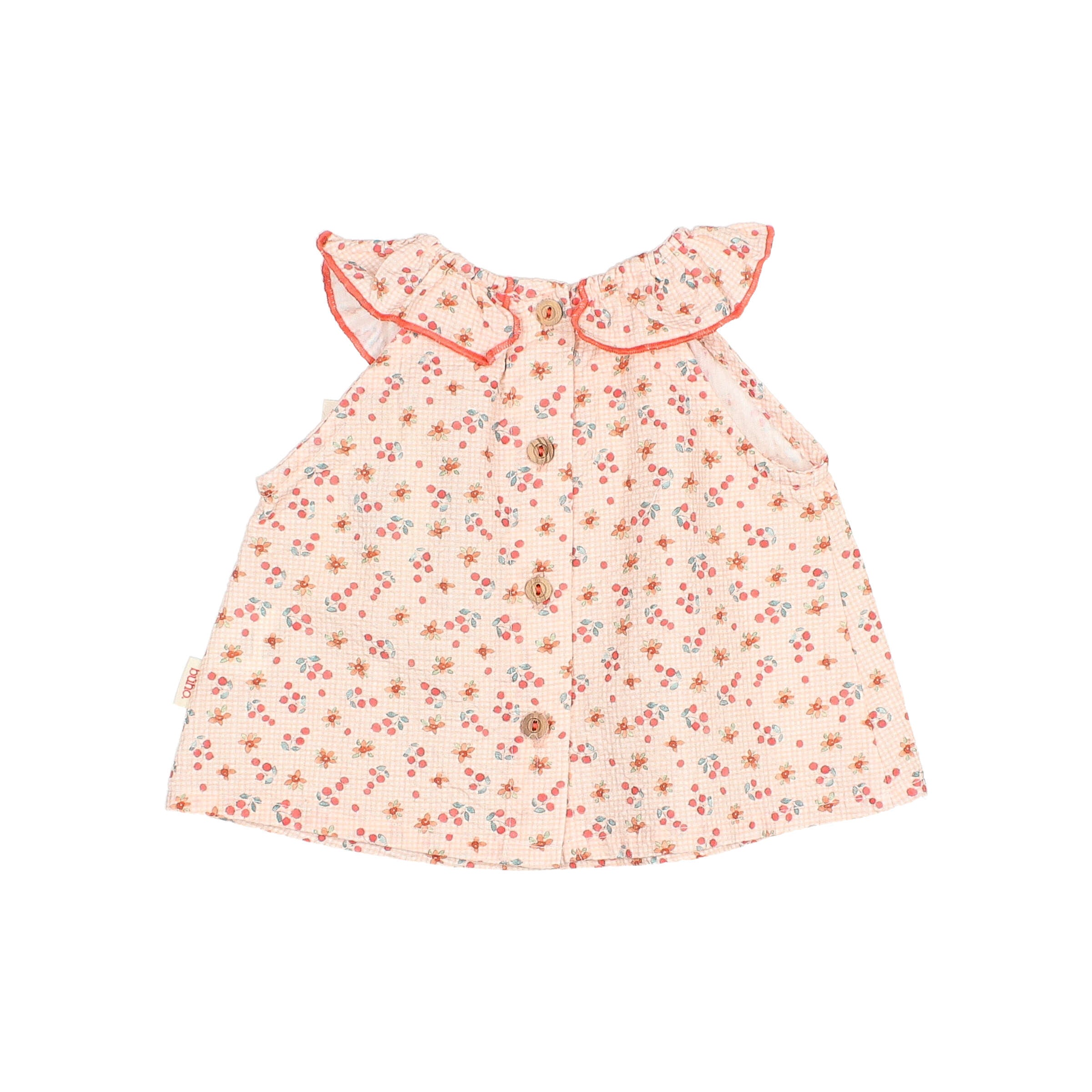 Buho Coral Picnic Blouse