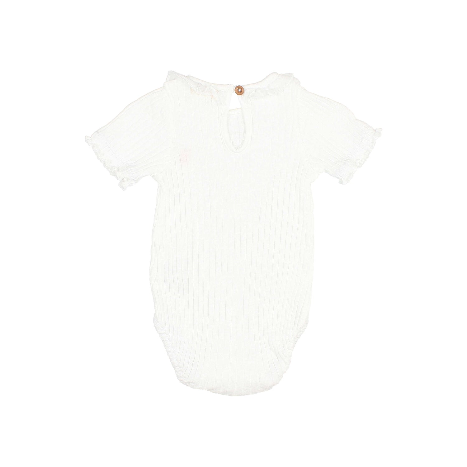 Buho White Rib Bodysuit