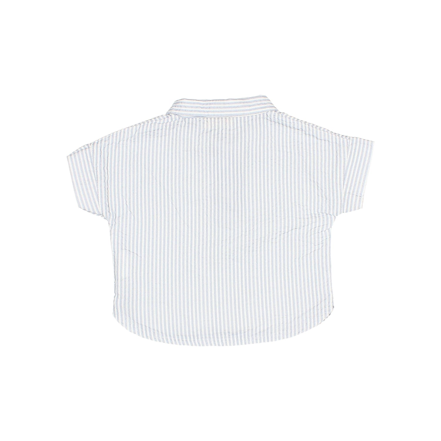 Buho Baby Sky Blue Striped Shirt