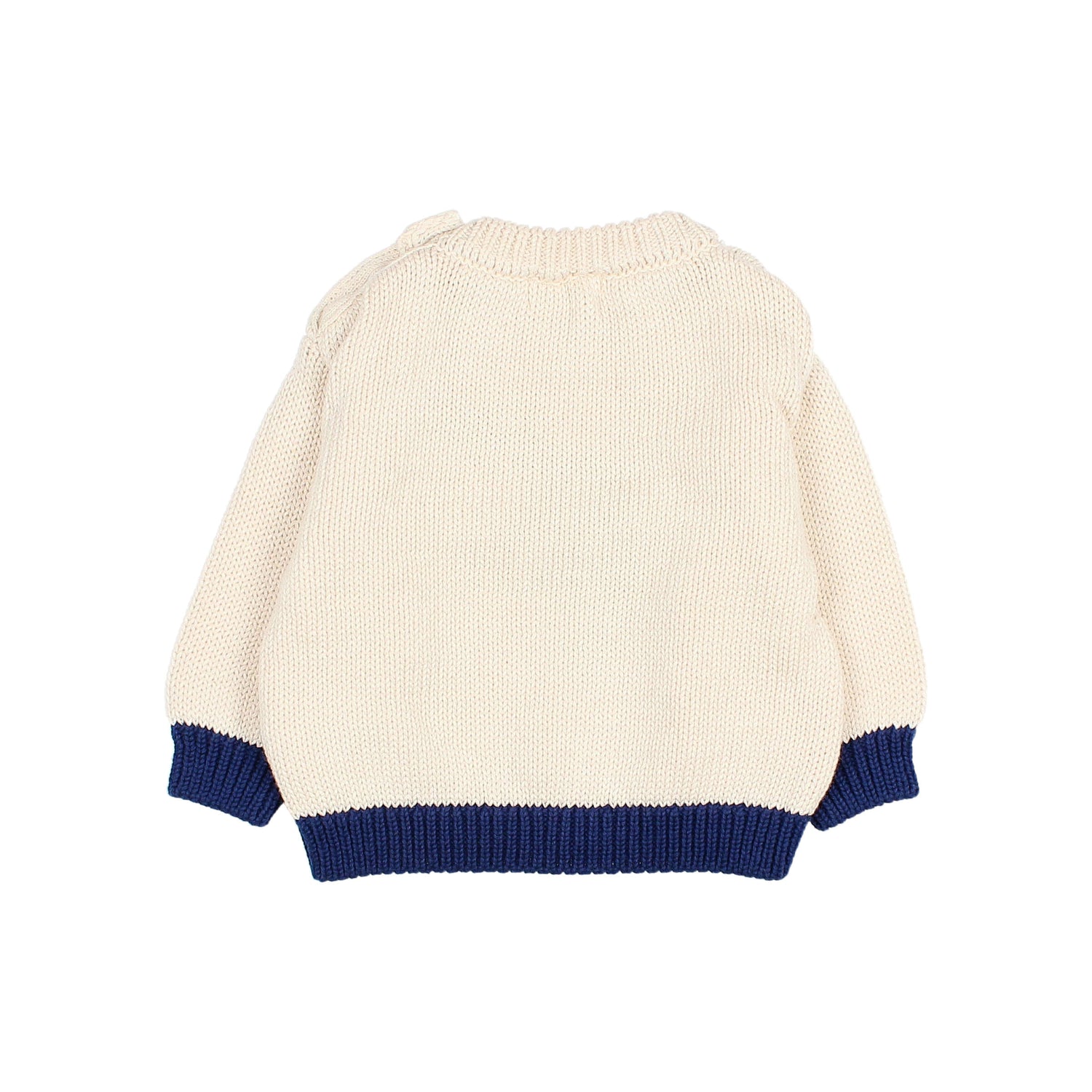 Buho Baby Ecru Bird Sweater