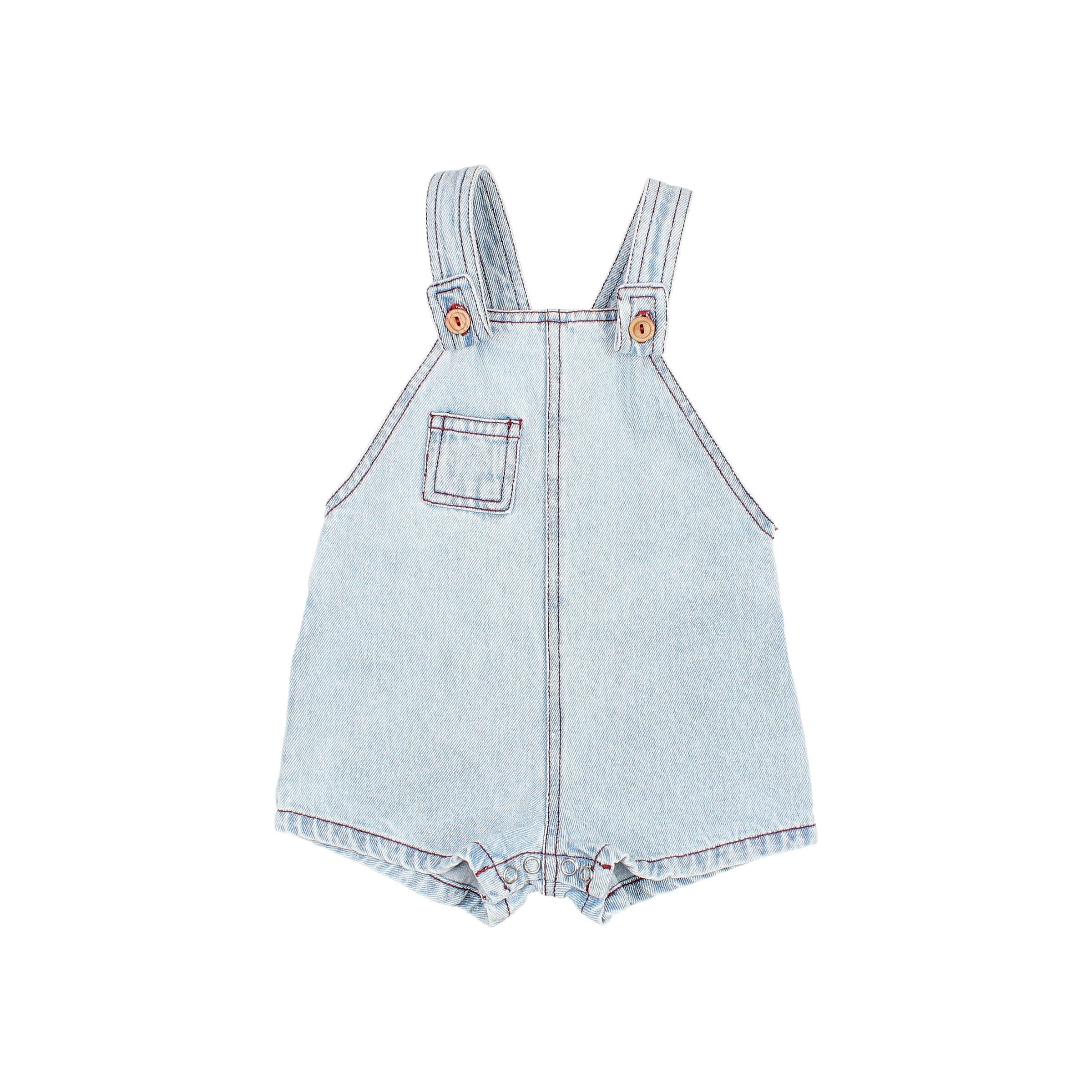 Buho Denim Bleach Dungaree