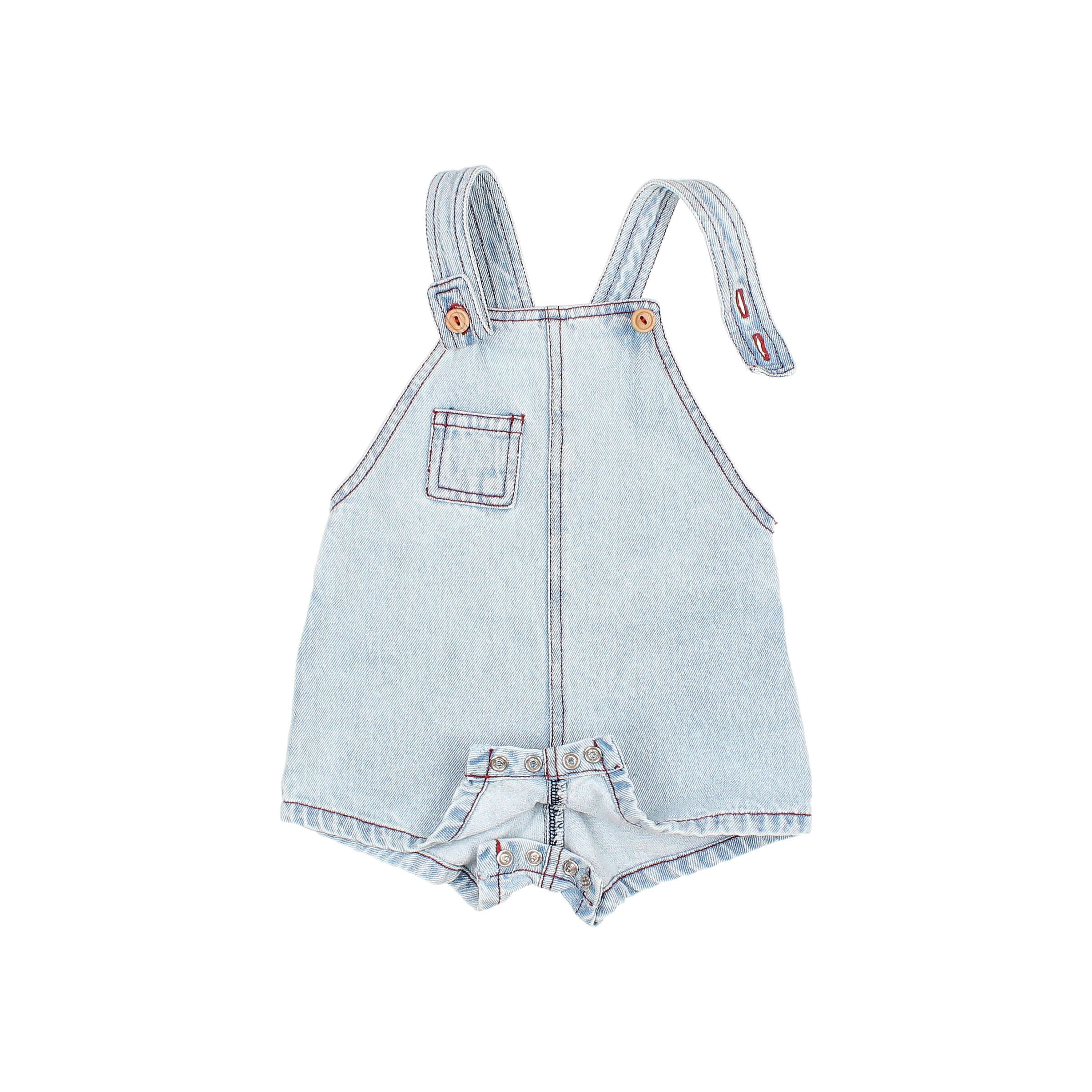 Buho Denim Bleach Dungaree