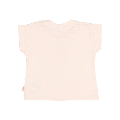 Buho Baby Cream Pink Fresa T-Shirt