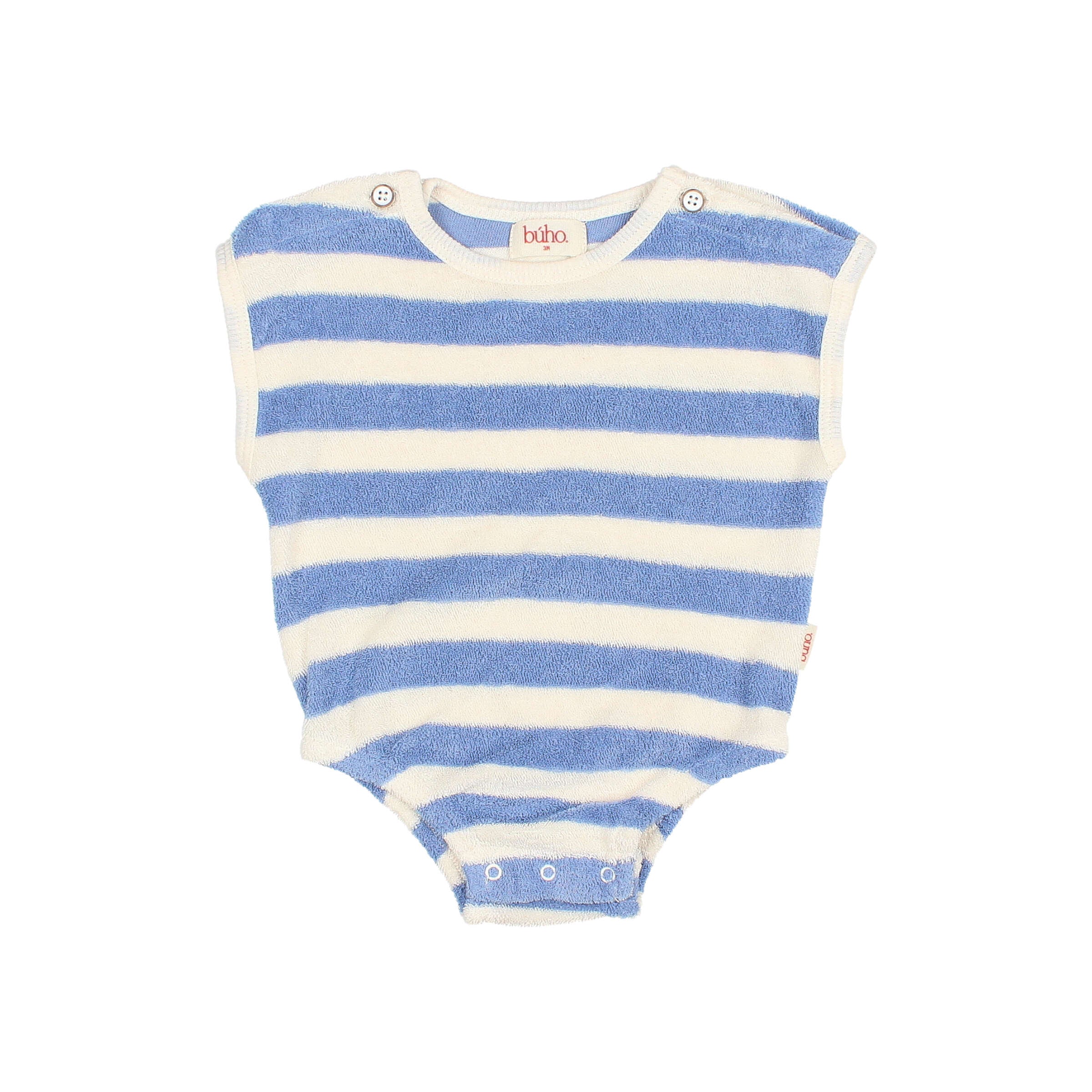 Buho Bluette Terry Stripes Romper