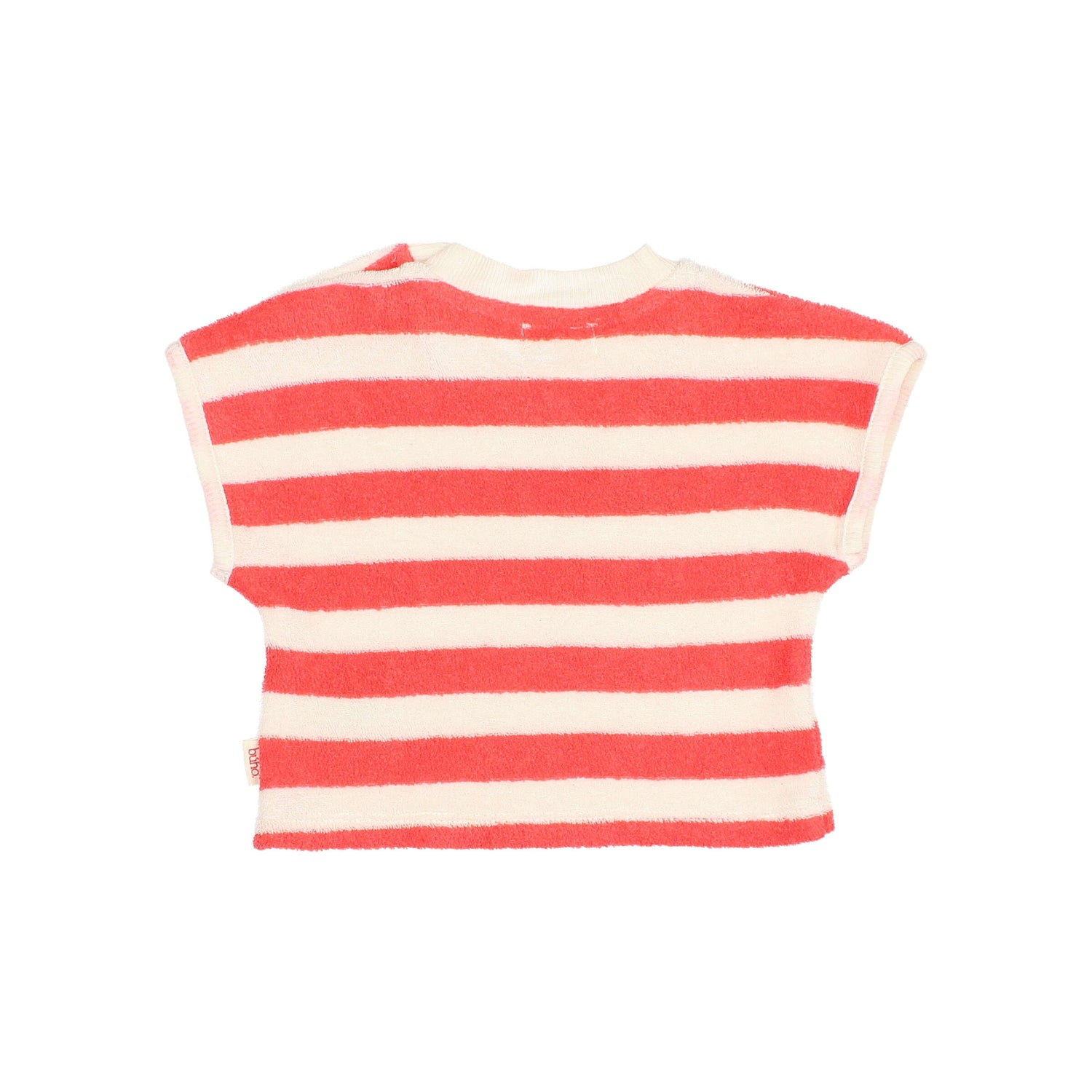 Buho Coral Terry Stripes T-Shirt