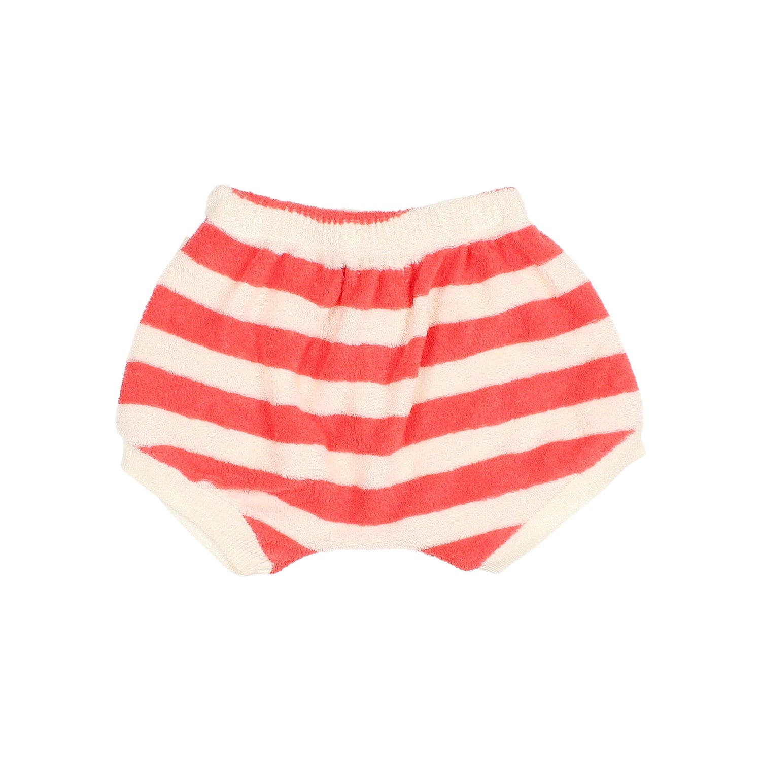 Buho Coral Terry Stripes Shorts